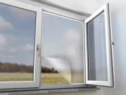Pollenschutznetz Fenster Anthrazit 130 x 150 cm