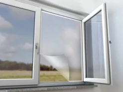 Pollenschutznetz Fenster Anthrazit 110 x 130 cm