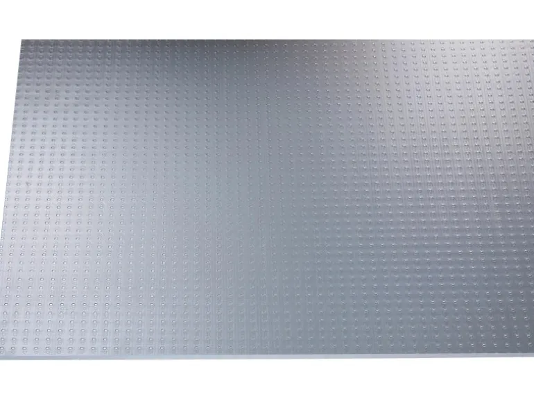 Polystyrol-Platte 2,5 mm "Carree" Transparent 1000 mm x 1000 mm