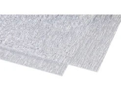 Polystyrol-Platte 5 mm "Rinde grob" Transparent 1000 mm x 1000 mm