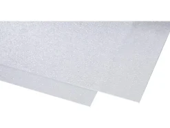 Polystyrol-Platte 2,5 mm "Tropfen" Transparent 1000 mm x 500 mm