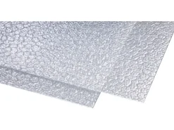 Polystyrol-Platte 5 mm "Wabe" Tranparent 1000 mm x 1000 mm