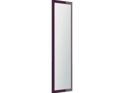 Posseik Spiegel Elite farbig eingerahmt 50 cm x 170 cm Brombeer