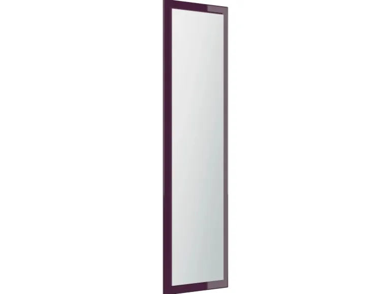 Posseik Spiegel Elite farbig eingerahmt 50 cm x 170 cm Brombeer