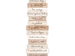 Pro Art Bild Cut-Out Lebensmotto 70 cm x 25 cm
