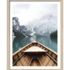 Pro Art Bild Framed Art Bootsfahrt auf Bergsee 40 cm x 30 cm