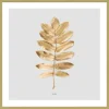 Pro Art Bild Framed Art Golden Leaf II 30 cm x 30 cm