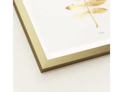 Pro Art Bild Framed Art Golden Leaf II 30 cm x 30 cm