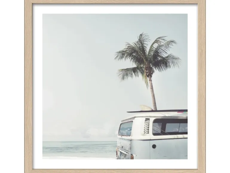 Pro Art Bild Framed Art Surf Feeling I 30 cm x 30 cm