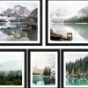 Pro Art Bilder Framed Art Mountain Lake IX 2x 28 cm x 28 cm, 3x 19 cm x 24 cm