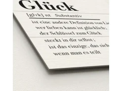 Pro Art Dekopanel Glück auf Holz 30 cm x 30 cm