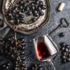 Pro Art Glasbild Wein und Trauben 20 cm x 20 cm