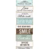 Pro-Art Wandtattoo Life Rules I 25 cm x 70 cm x 0,8 cm