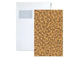 PROFHOME 1 MUSTERSTÜCK S-349023-GU DIN A4 MUSTER der Leopardenmuster Tapete