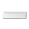 PROFHOME 489001 Pediment Fassadenstuck Fensterumrandung Fassaden Element 90,2 cm x 5,4 cm x 51 cm Weiß