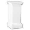 PROFHOME 114001 Vollsäulen Postament Säule Zierelement dekoratives Element 65 cm x 31,8 cm x 31,8 cm Weiß