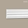 PROFHOME 151373 Wand- und Friesleiste Stuckleiste Zierleiste Friesleiste 2 m 200 cm x 2,1 cm x 10 cm Weiß
