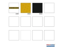 PROFHOME 343051-GU Exklusive Luxus Tapete Barock Matt Gold Gelb Schwarz 0,45 m2 0,09 m x 5,00 m 0,45 m2 Gold