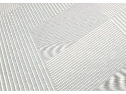 PROFHOME 938731-GU Grafik Tapete Rauten Muster Matt Weiß 1,06 m x 25,00 m 26,50 m2 Weiß