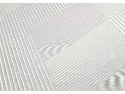 PROFHOME 956851-GU Grafik Tapete Rauten Muster Matt Weiß 0,53 m x 10,05 m 5,33 m2 Weiß