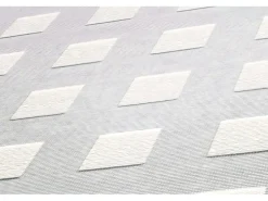 PROFHOME 338310-GU Grafik Tapete Geometrisch Matt Weiß 0,53 m x 10,05 m 5,33 m2 Weiß