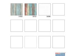 PROFHOME 319932-GU Holz Tapete Holzoptik Matt Blau Grau Creme 0,53 m x 10,05 m 5,33 m2 Blau