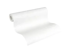 PROFHOME 563217-GU Spachtel Putz Tapete Struktur Matt Weiß 0,53 m x 10,05 m 5,33 m2 Weiß