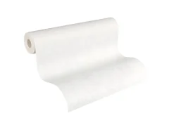 PROFHOME 168917-GU Spachtel Putz Tapete Struktur Matt Weiß 0,53 m x 10,05 m 5,33 m2 Weiß