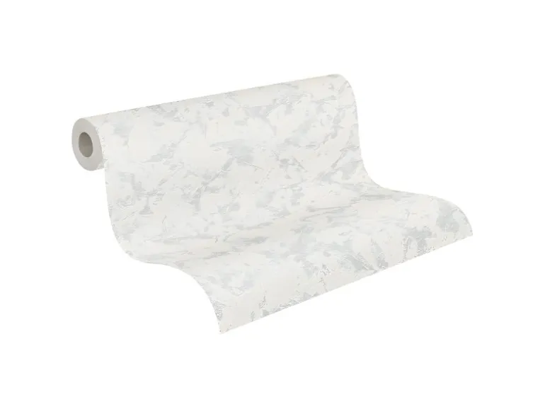 PROFHOME 522016-GU Spachtel Putz Tapete Struktur Matt Weiß 1,06 m x 25,00 m 26,50 m2 Weiß