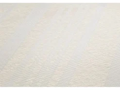 PROFHOME 569813-GU Streifen Tapete Struktur Matt Weiß 0,53 m x 10,05 m 5,33 m2 Weiß