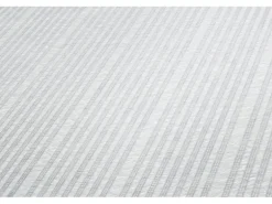 PROFHOME 644916-GU Streifen Tapete Struktur Matt Weiß 0,53 m x 10,05 m 5,33 m2 Weiß