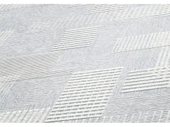 PROFHOME 262110-GU Struktur Tapete Geometrisch Matt Weiß 1,06 m x 25,00 m 26,50 m2 Weiß