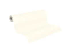 PROFHOME 350642-GU Struktur Tapete Uni Matt Weiß 22,26 m2 1,06 m x 21,00 m 22,26 m2 Weiß