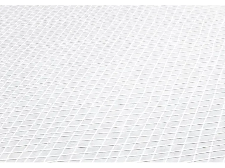 PROFHOME 953461-GU Textiloptik Tapete Struktur Matt Weiß 1,06 m x 25,00 m 26,50 m2 Weiß