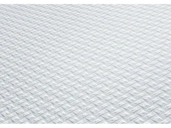 PROFHOME 935281-GU Textiloptik Tapete Struktur Matt Weiß 1,06 m x 25,00 m 26,50 m2 Weiß
