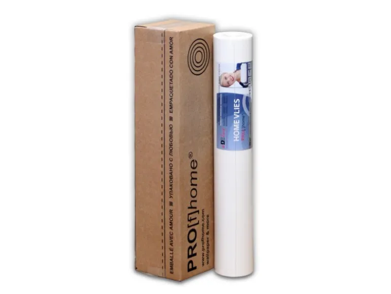 PROFHOME HomeVlies glatte überstreichbare Vliestapete Weiß Glattvlies Renoviervlies 10 m 10,05 m x 0,53 m 5,33 m2 Weiß