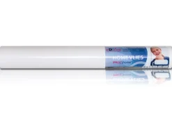 PROFHOME HomeVlies glatte überstreichbare Vliestapete Weiß Glattvlies Renoviervlies 10 m 10,05 m x 0,53 m 5,33 m2 Weiß
