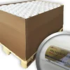 PROFHOME Renoviervlies PremiumVlies 150 g Profi-malervlies Weiß 1 Palette mit 80 Rollen 2000 m2 Weiß