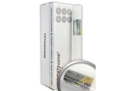 PROFHOME Renoviervlies PremiumVlies Plus 160 g Malervlies Glattvlies 1 Karton mit 6 Rollen 150 m2 Weiß