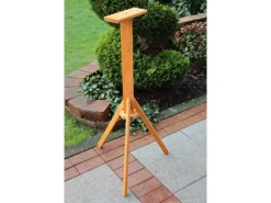 Promadino Standfuß für Vogelhäuser aus Kiefernholz 106 cm Hoch