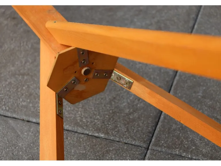 Promadino Standfuß für Vogelhäuser aus Kiefernholz 106 cm Hoch