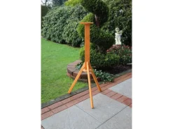 Promadino Standfuß für Vogelhäuser aus Kiefernholz 106 cm Hoch
