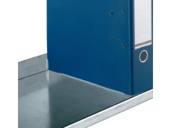 PROREGAL Aktenregal Schraubsystem Grundregal HxBxT 290 x 100 x 30 cm 9 Ebenen Fachlast 60 kg Mit Deckboden Einseitig Nutzbar Verzinkt