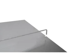 PROREGAL Aktenregal Stecksystem T-Profil Grundregal HxBxT 175 x 100 x 60 cm 5 Ebenen Fachlast 90 kg Beidseitig Nutzbar Verzinkt