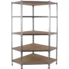 PROREGAL Eckregal Muli HxBxT 180 x 90 x 40 cm 5 Fachböden Fachlast 200 kg Verzinkt