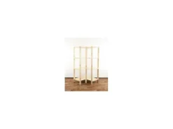 PROREGAL Eckregal Woodland HxBxT 166,4 x 85 x 50 cm Fachlast 120 kg 4 Fachboden Kiefernholz Natur