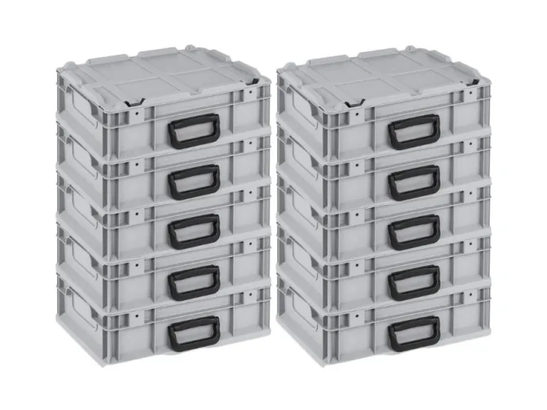 PROREGAL Eurobox Nextgen Portable HxBxT 135x 30 x 40 cm 11 Liter Eurobehälter Transportbox Transportbehälter Stapelbehälter
