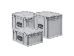 PROREGAL Eurobox Nextgen Portable HxBxT 135x 30 x 40 cm 11 Liter Eurobehälter Transportbox Transportbehälter Stapelbehälter
