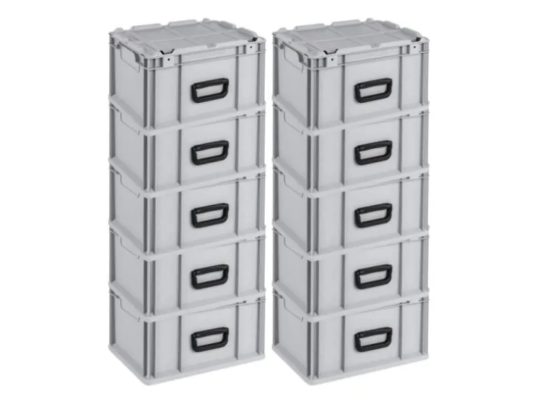PROREGAL Eurobox Nextgen Portable HxBxT 235x 30 x 40 cm 20 Liter Eurobehälter Transportbox Transportbehälter Stapelbehälter