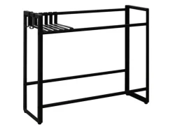 PROREGAL Getränkekistenregal KÖNIGSSEE PLUS inkl. 2 Haken & 6 Auflageträger HxBxT 84 x 104 x 33 cm Für 6 Kisten